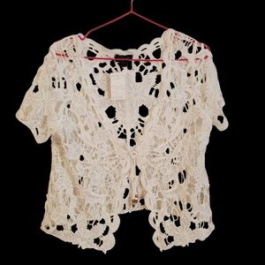 Eclipse White Lace Blouse